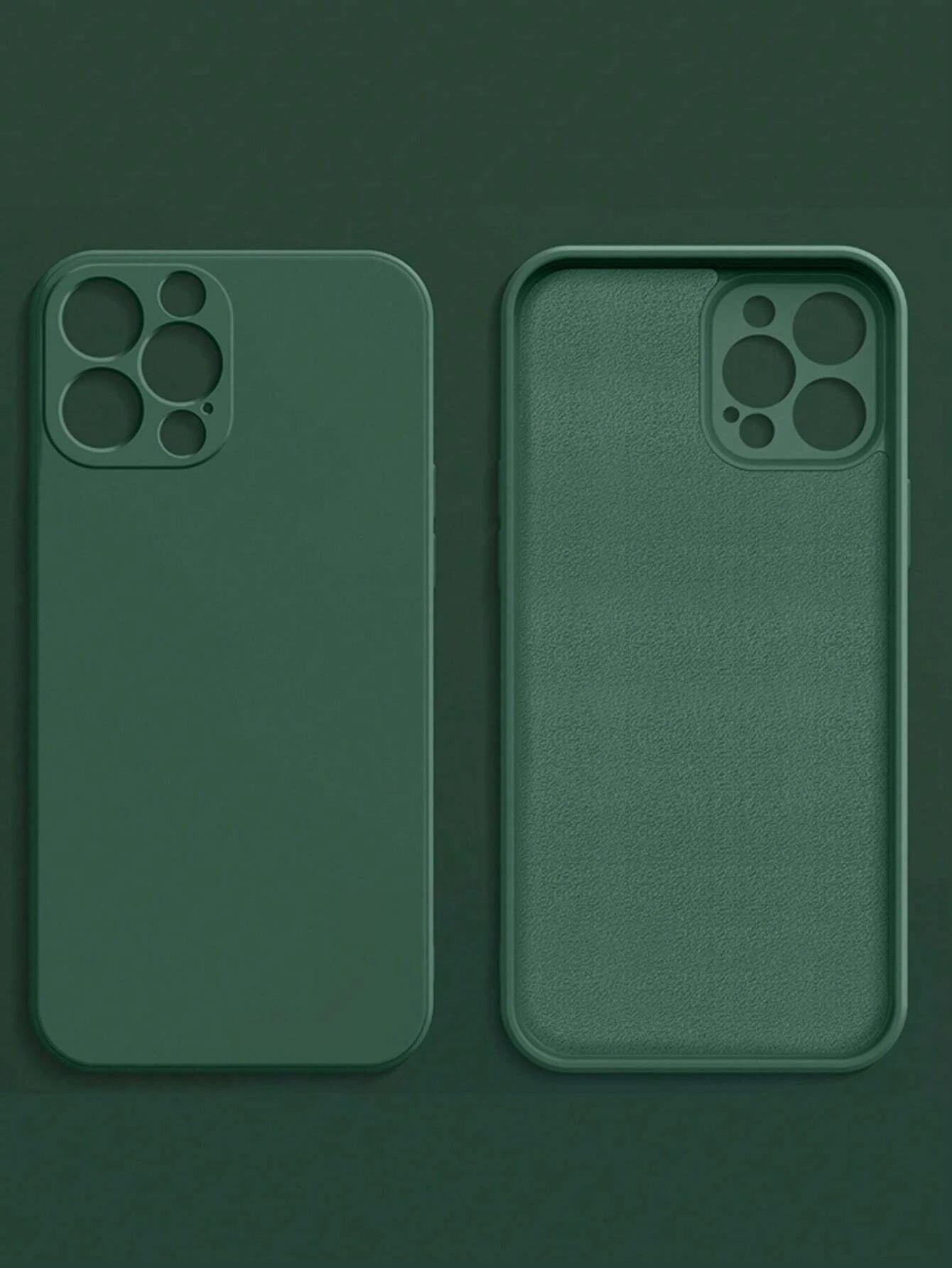 Silicone Phone Case Compatible with Iphone Basic Phone Cases Compatible with Iphone 16 Smooth Touch Plain Phone Case Waterproof Shockproof Anti-Fall Scratch Resistant